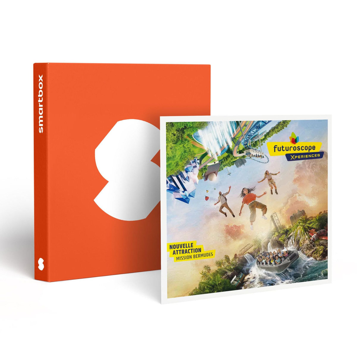 Smartbox Journée au Futuroscope en 2026 : 3 billets en famille - Coffret Cadeau Multi-thèmes