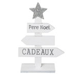 FEERIC LIGHT & CHRISTMAS Lot de 6 Cavaliers de Table  Colorama  Blanc