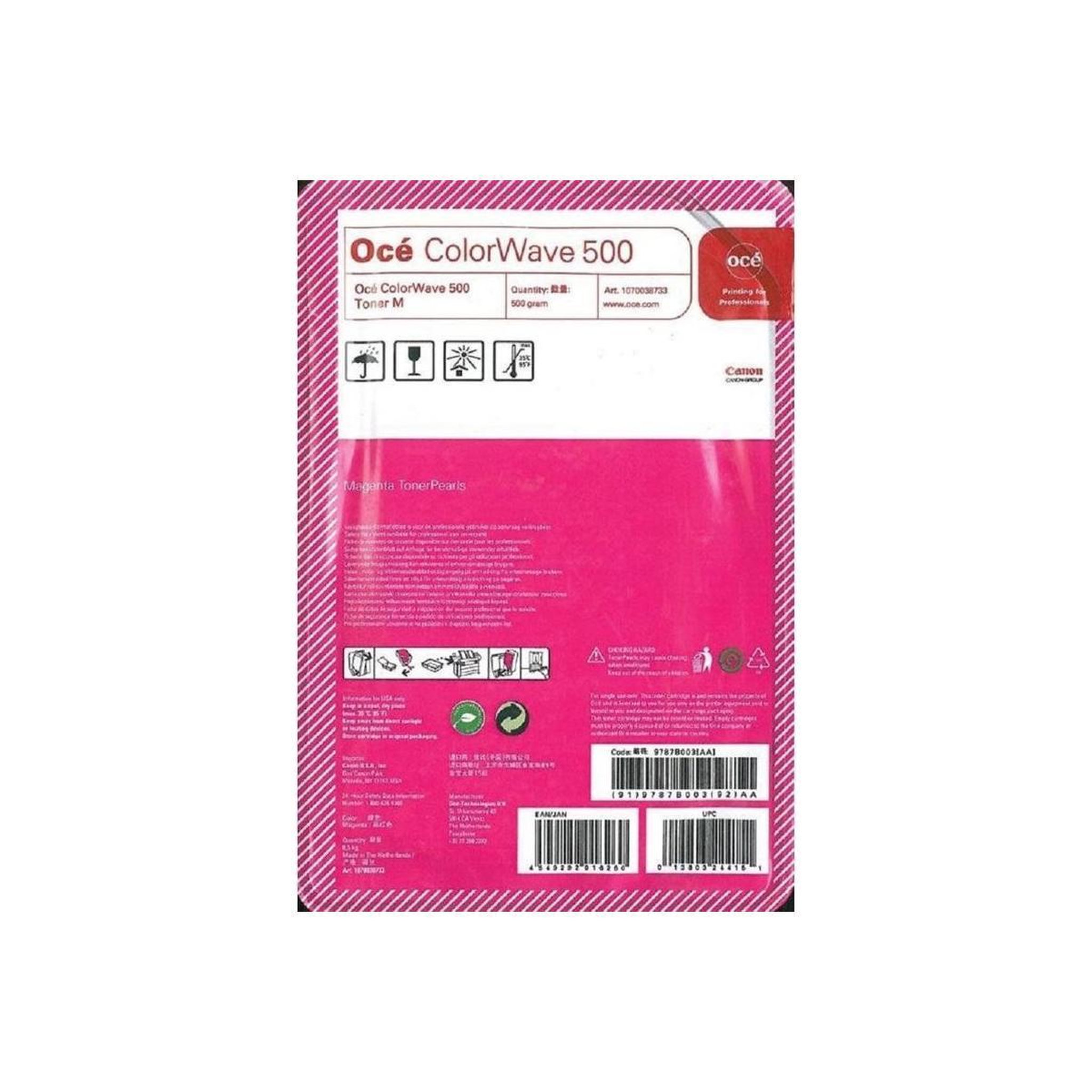 Canon Canon OCE ColorWave 500 Cartouche de toner 1 pièce(s) Original Magenta