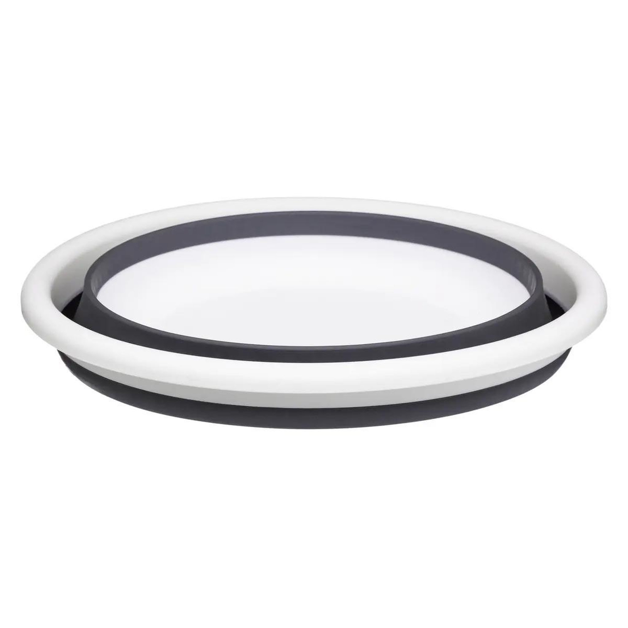 Voir la diapositive 2 : FIVE Bassine pliable 9l  klane  37cm gris