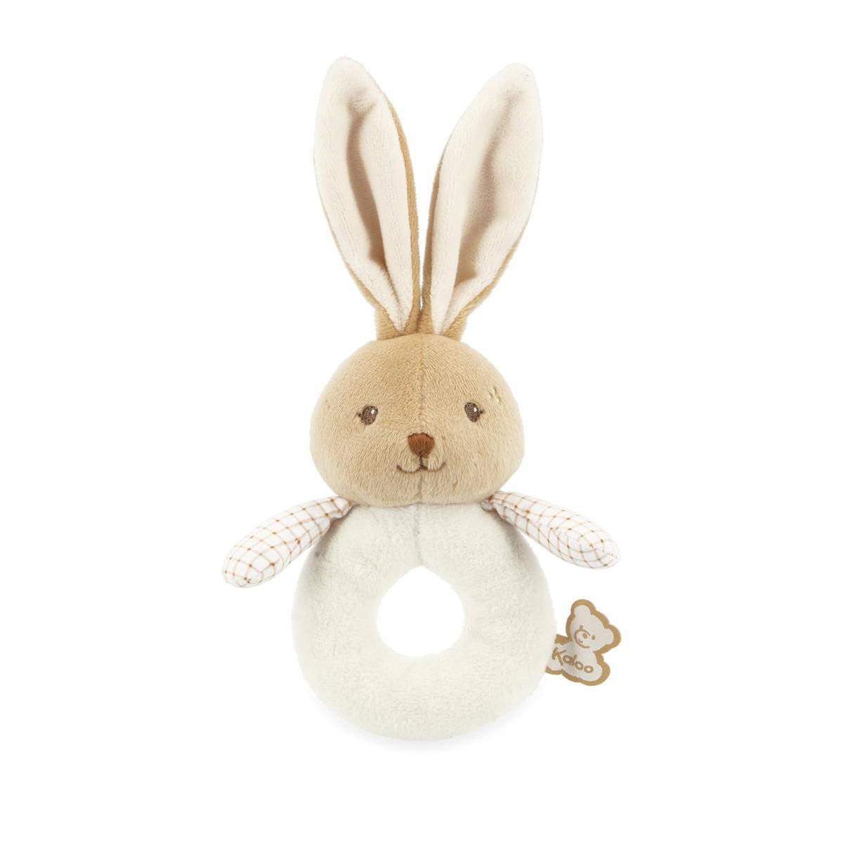 Kaloo Hochet Lapin Creme en Fourrure Douce