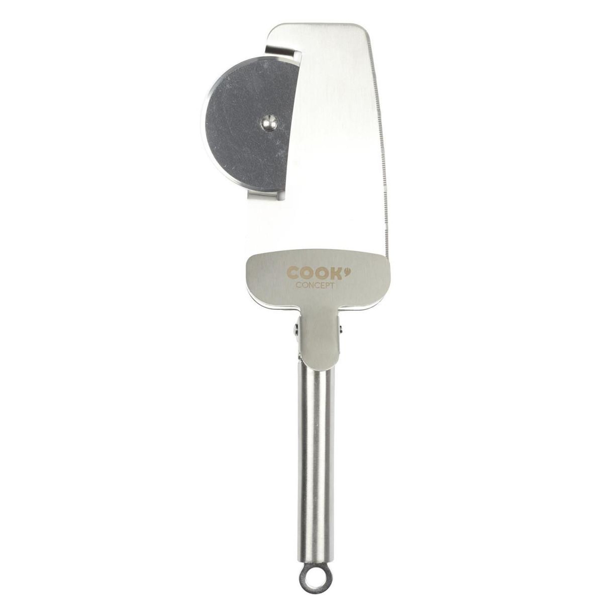 COOK CONCEPT Coupe Pizza en Métal  4 en 1  28cm Argent