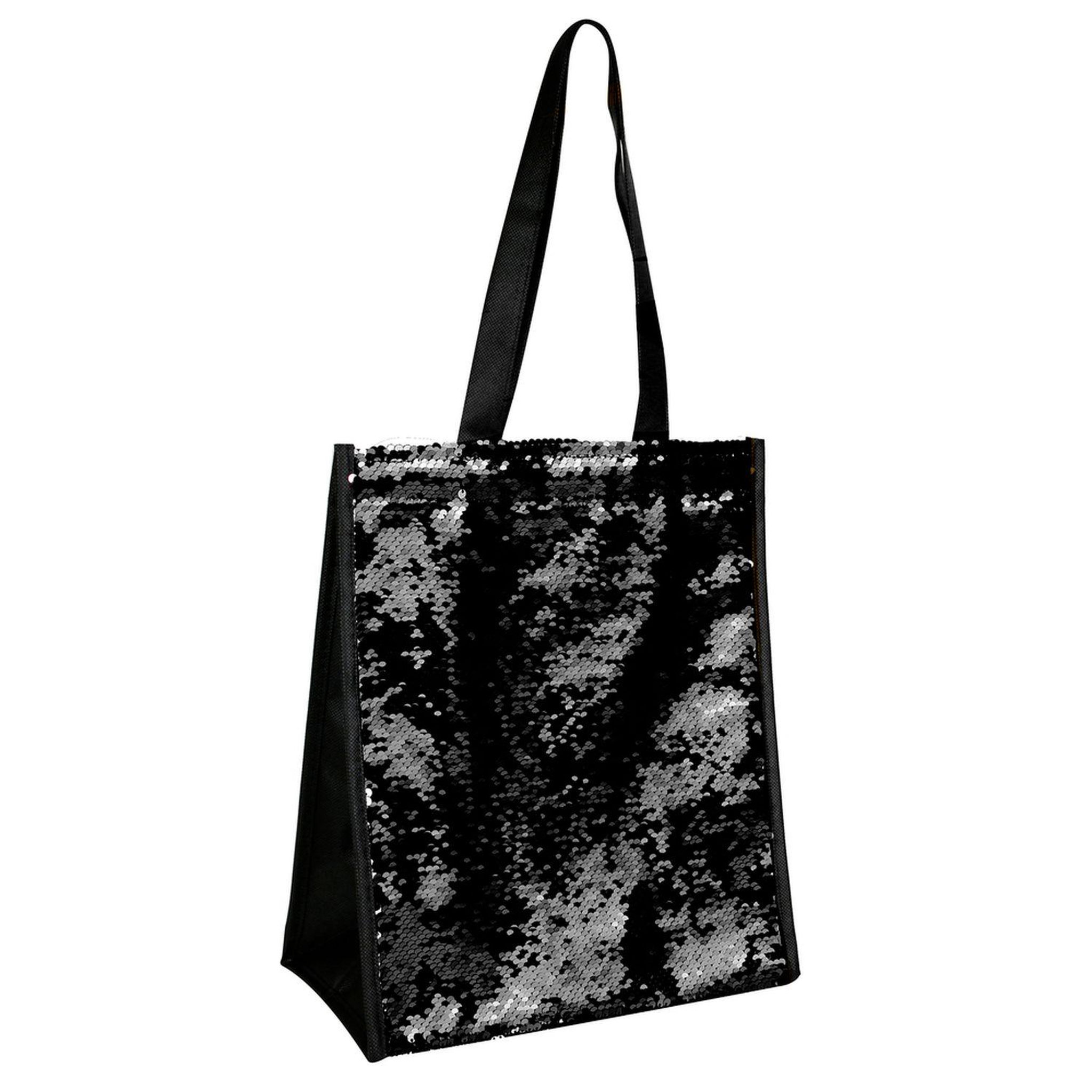 Voir la diapositive 2 : The Home Deco Factory Lunch bag isolant avec paillettes Design