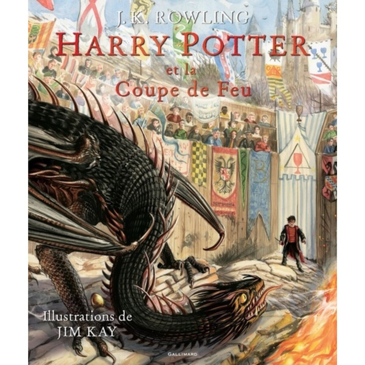  HARRY POTTER TOME 4 : HARRY POTTER ET LA COUPE DE FEU, Rowling J.K.