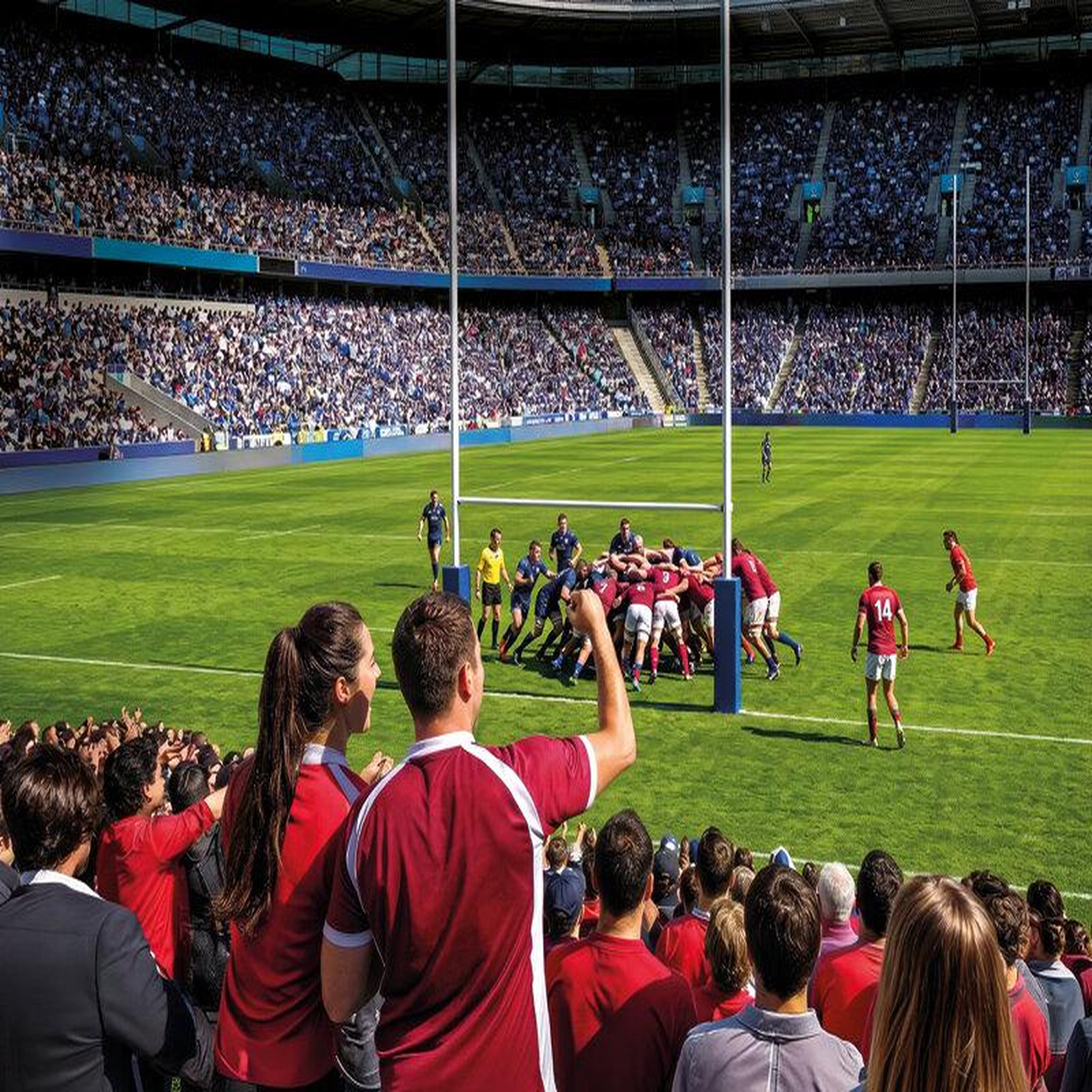 Voir la diapositive 3 : Smartbox Match de rugby en duo - Coffret Cadeau Sport & Aventure