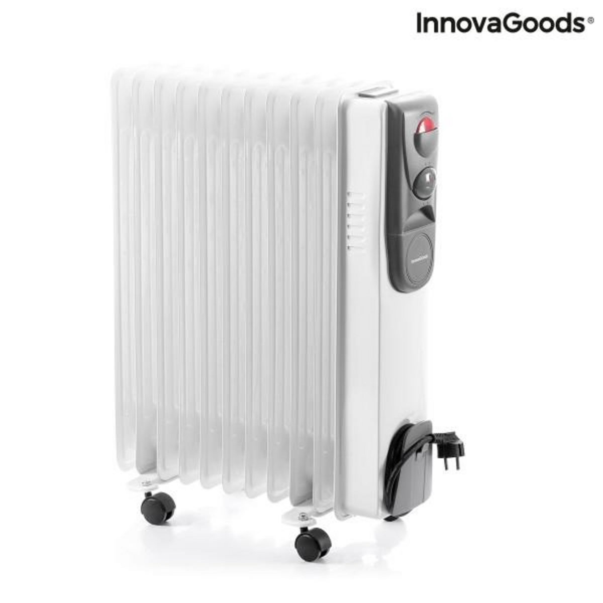INNOVAGOODS Radiateur à Huile Oileven InnovaGoods 2500 W (11 modules)