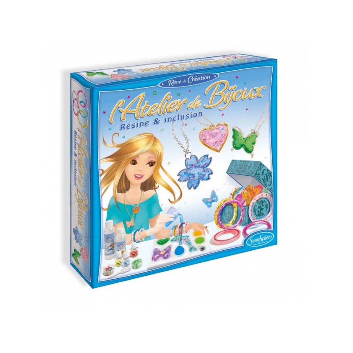 Sentosphere Atelier de bijoux - Resine et inclusion