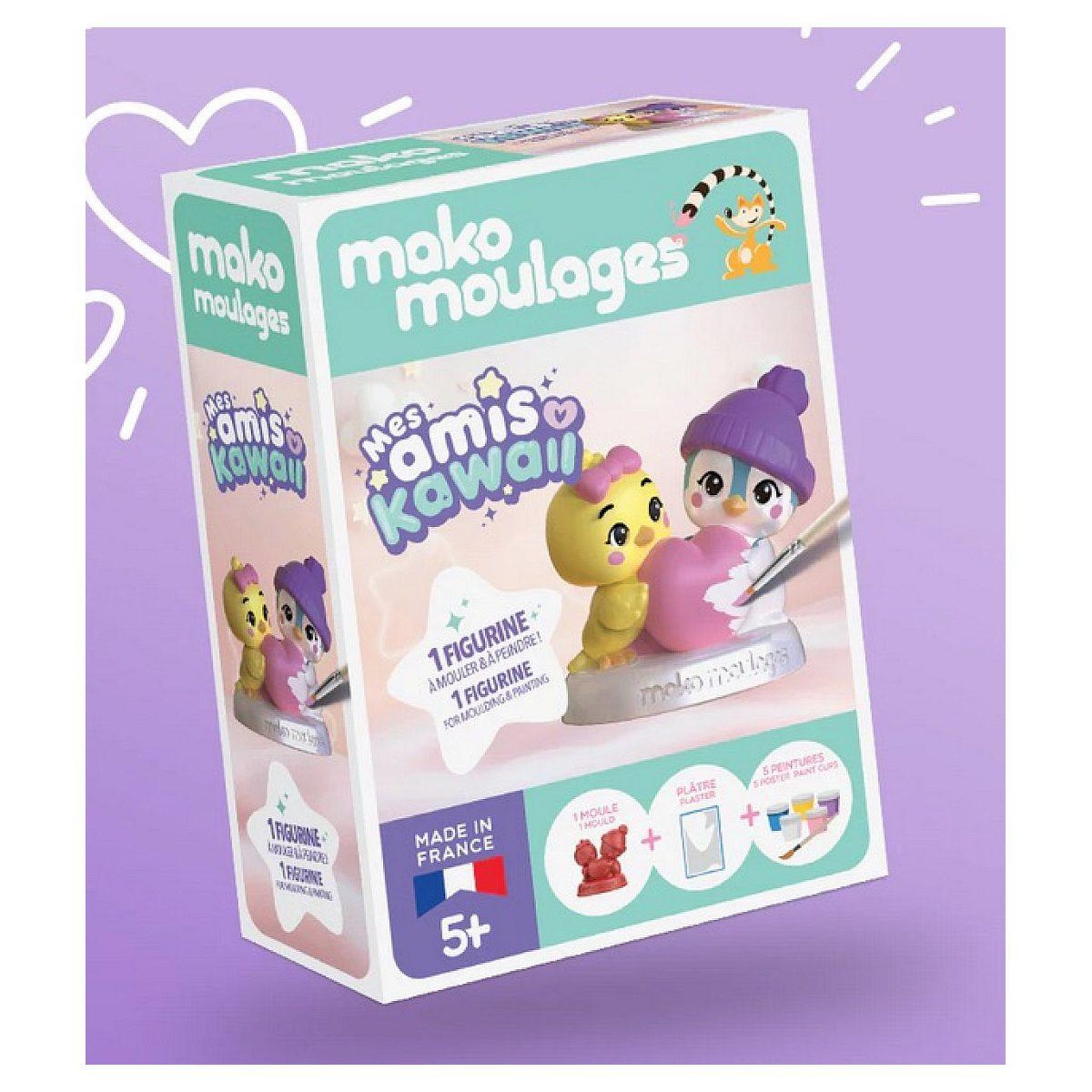 Voir la diapositive 2 : Mako Creations Mako moulages - mes amis kawaii
