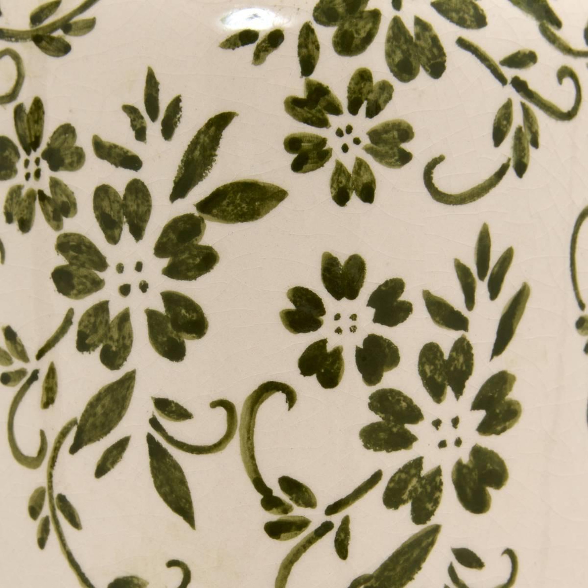 Voir la diapositive 3 : ATMOSPHERA Vase lisière en dolomite  japo  19cm vert clair