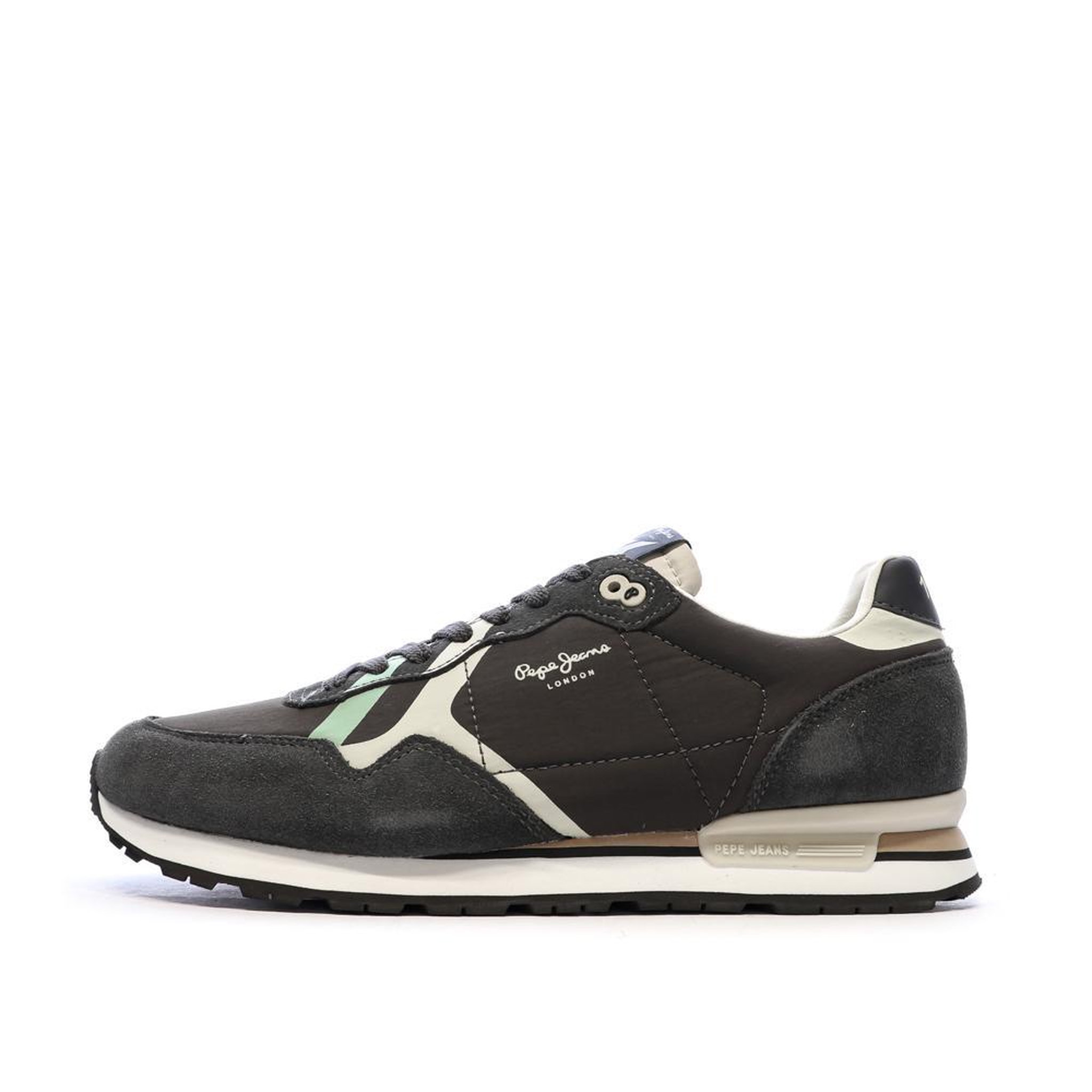 Pepe Jeans Baskets Grise Homme Pepe Jeans Brit Road. Coloris disponibles : Gris