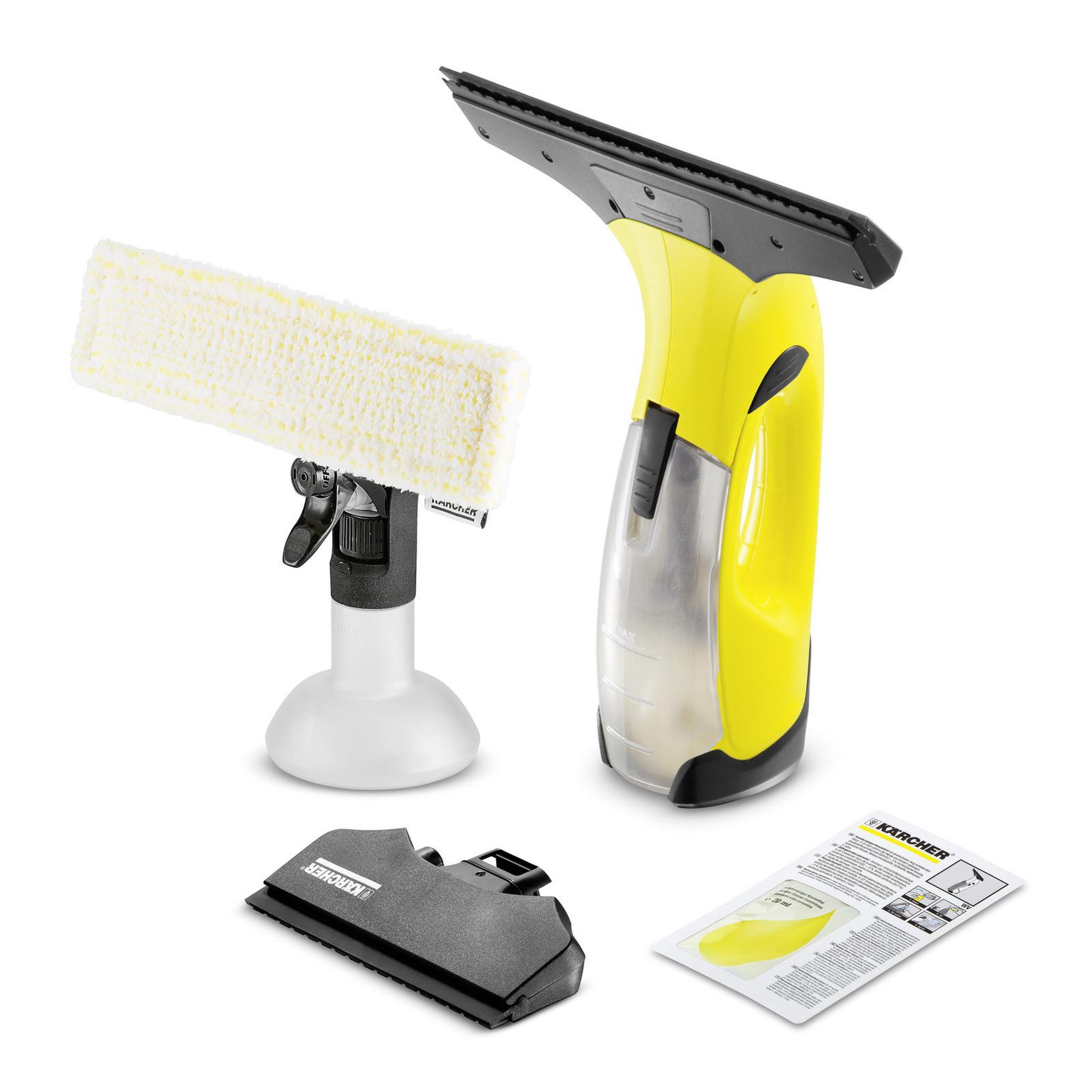 Voir la diapositive 1 : KARCHER Nettoyeur à vitre sans fil rechargeable - 1.633-212.0