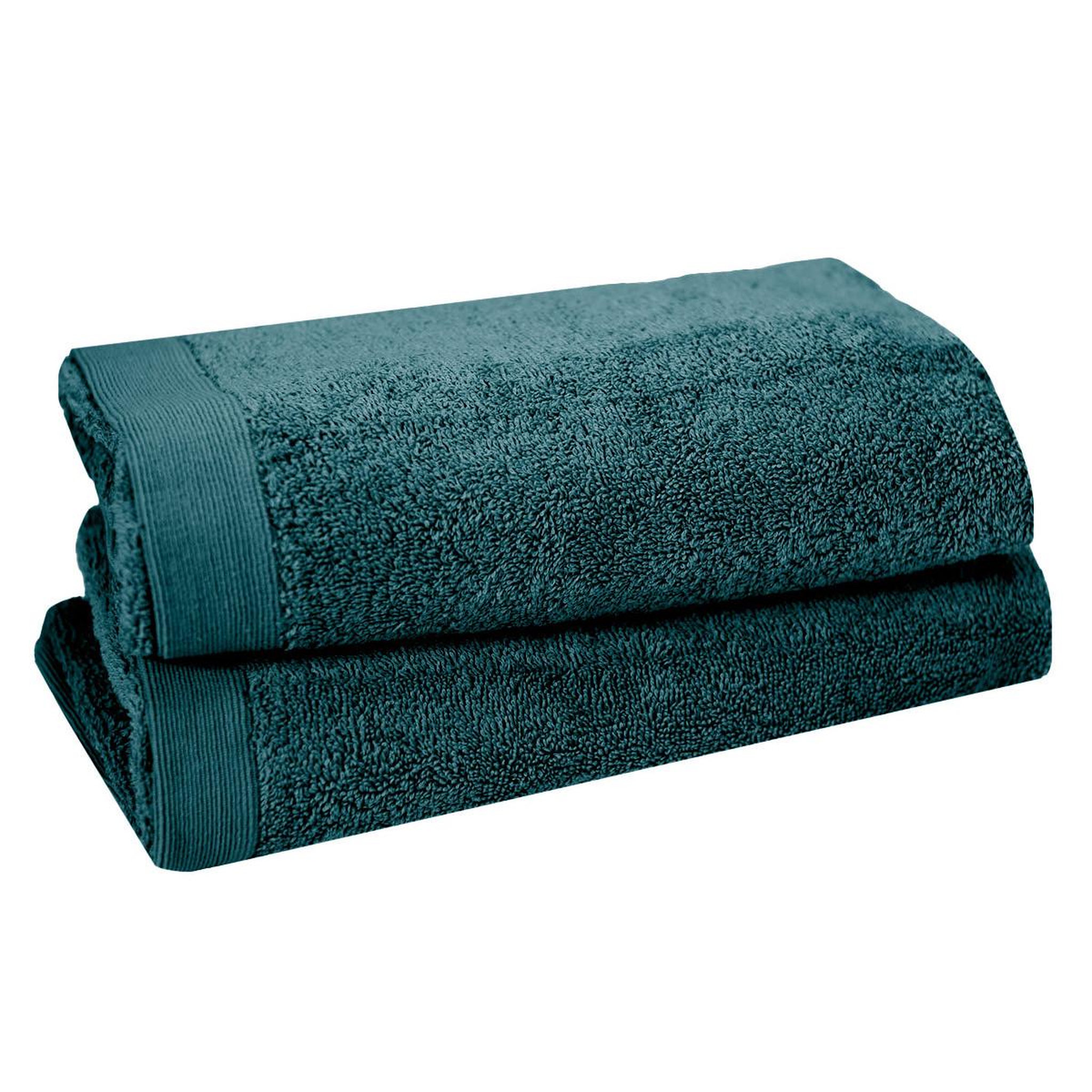Voir la diapositive 1 : Sensei Maison Lot de 2 draps de bain 500 g/m² STUDIO - 70x130 cm
