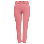 Only Pantalon Slim Rose Femme Only Lemily. Coloris disponibles : Rose