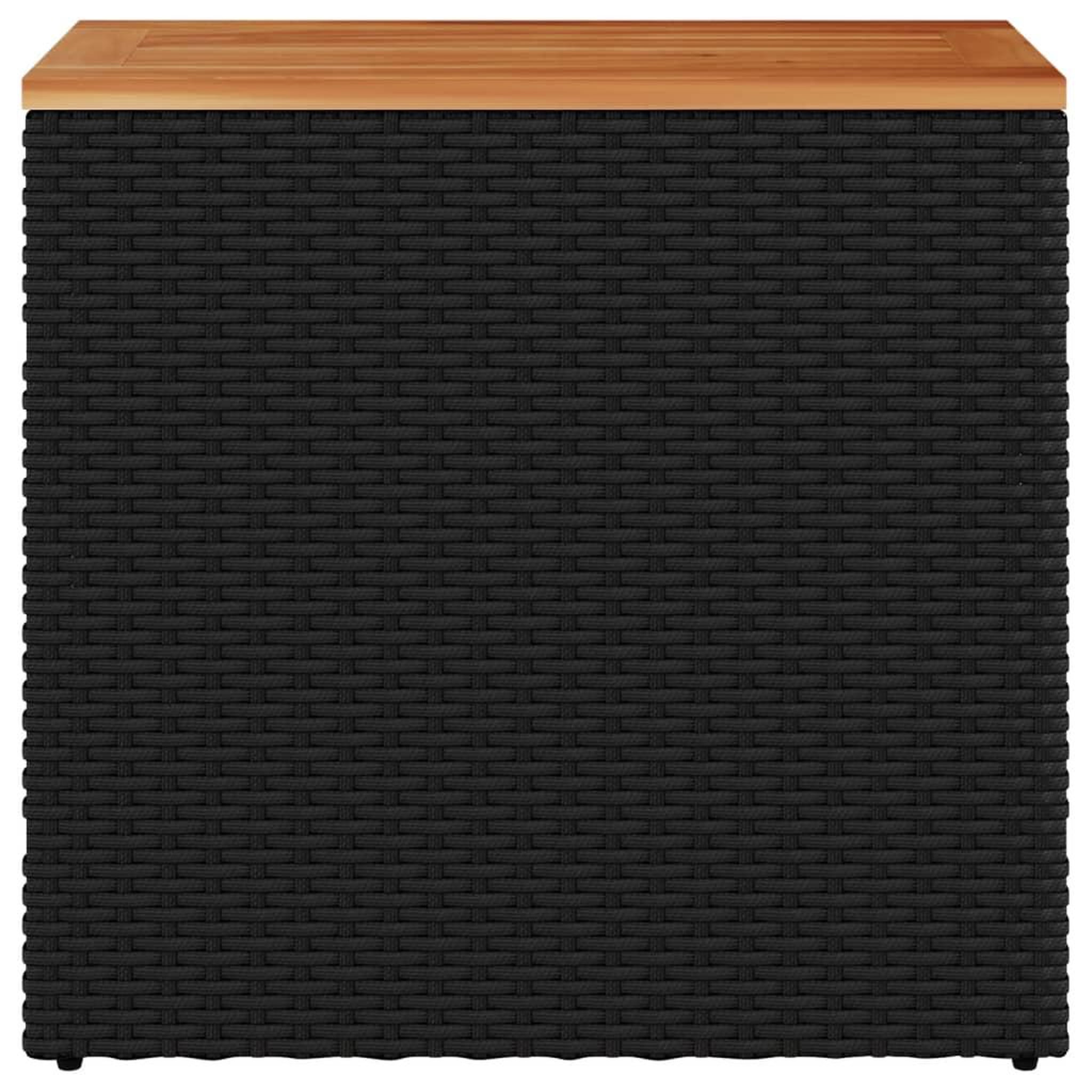 Voir la diapositive 5 : VIDAXL Table d'appoint de jardin dessus en bois noir 58x27,5x55 cm