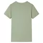 VIDAXL T-shirt pour enfants kaki clair 104