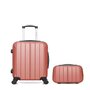 Voir la diapositive 1 : BLUESTAR BLUESTAR - LOT DE 2 - Valises cabine et vanity NAPOLI