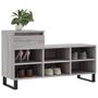 Voir la diapositive 3 : VIDAXL Armoire a chaussures Sonoma gris 102x36x60 cm Bois d'ingenierie