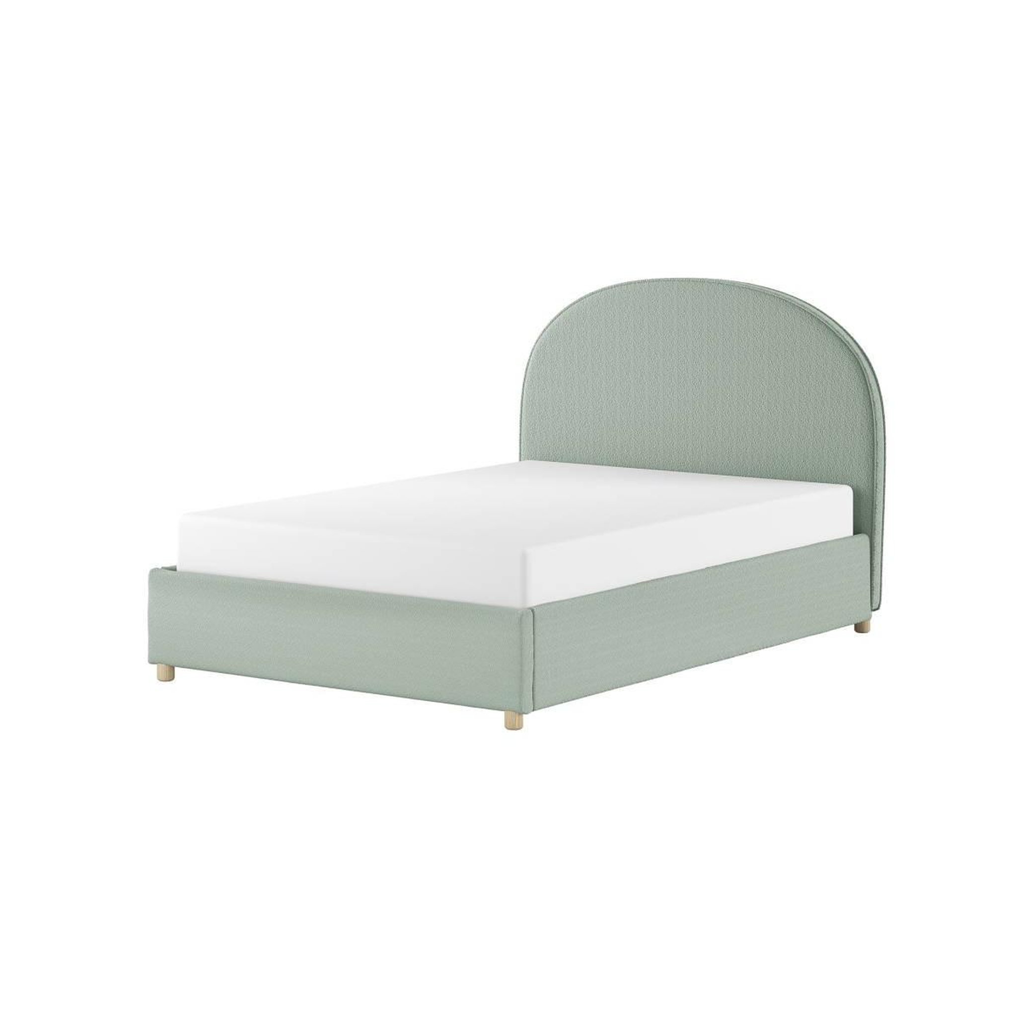 Voir la diapositive 3 : Paris Prix Lit coffre adulte  moon  140x200cm vert