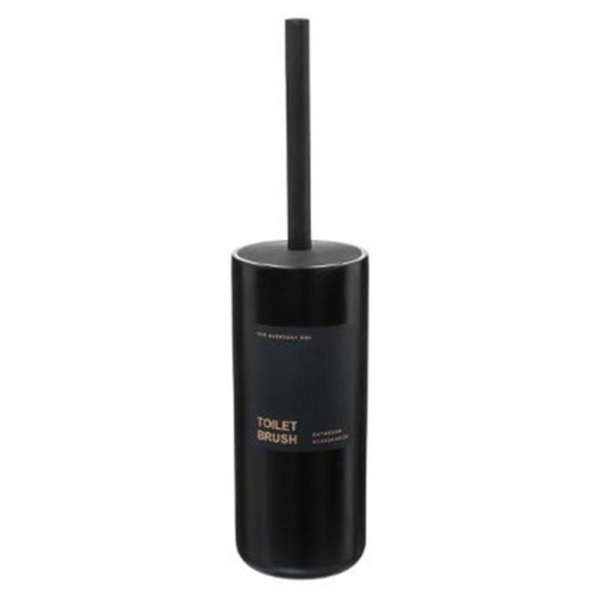 Paris Prix Brosse WC en Résine  Smart  36cm Noir