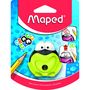 Voir la diapositive 1 : MAPED Taille-crayon 1 trou avec réservoir Croc Croc vert