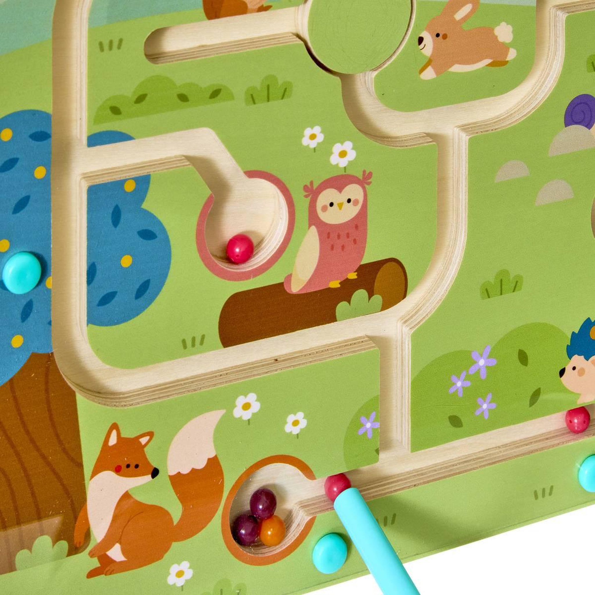 Voir la diapositive 3 : Atmosphera Kids Jeu de labyrinthe magnétique  nino  29cm multicolore