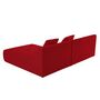 Voir la diapositive 5 : LISA DESIGN Onyx - canapé modulable d'angle réversible 4 places - en tissu mailles 3d