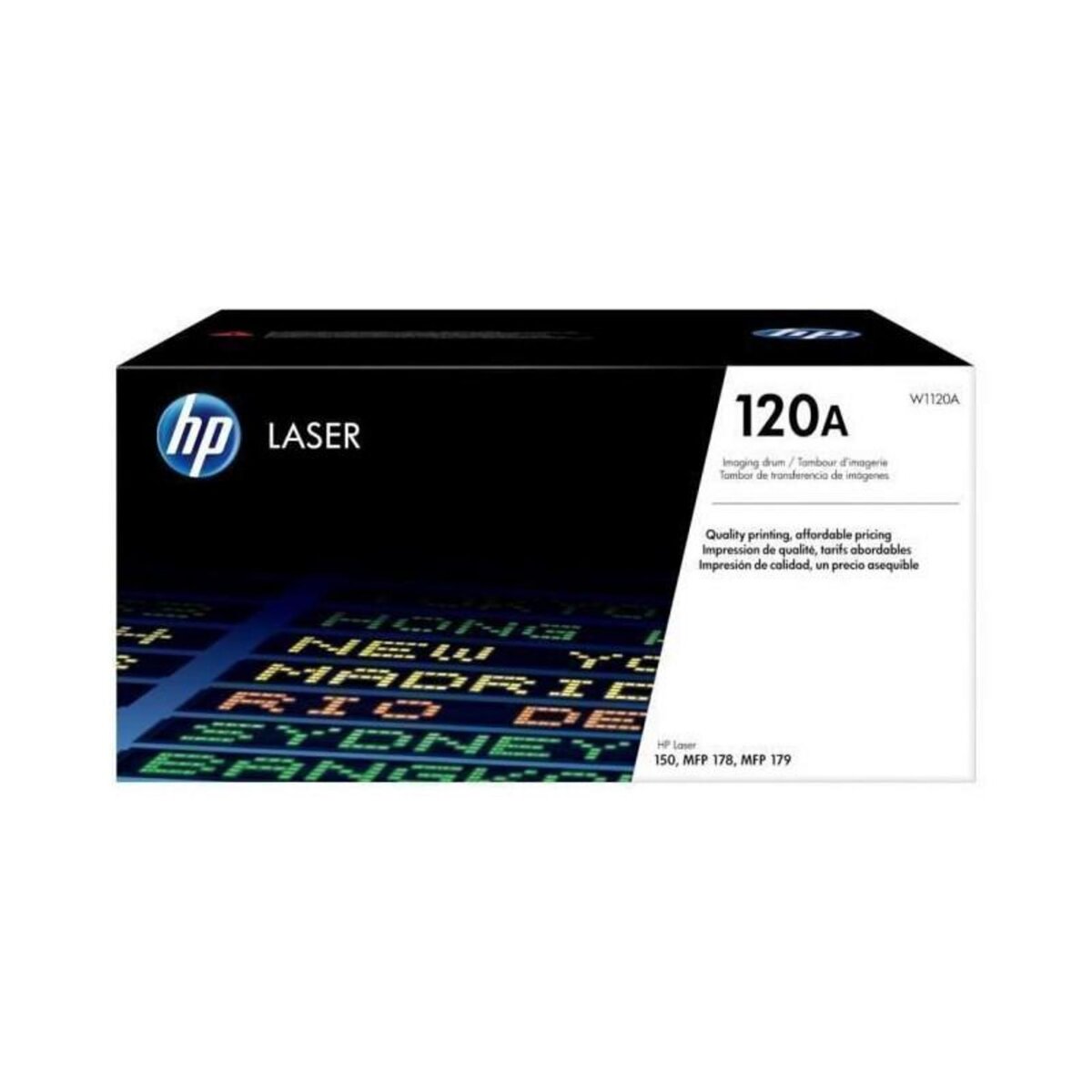 HP HP 120A W1120A, Tambour dimagerie laser authentique pour imprimantes HP Laser 150 et imprimantes multifonctions HP Laser 178/179