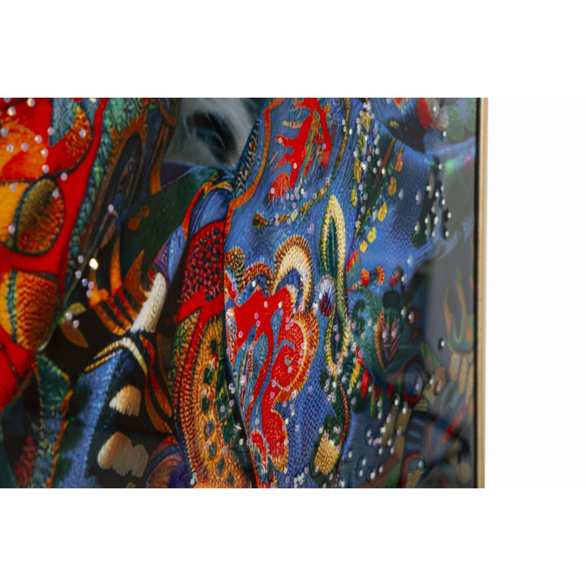 Voir la diapositive 5 : Paris Prix Tableau peinture  moira i  52x102cm multicolore