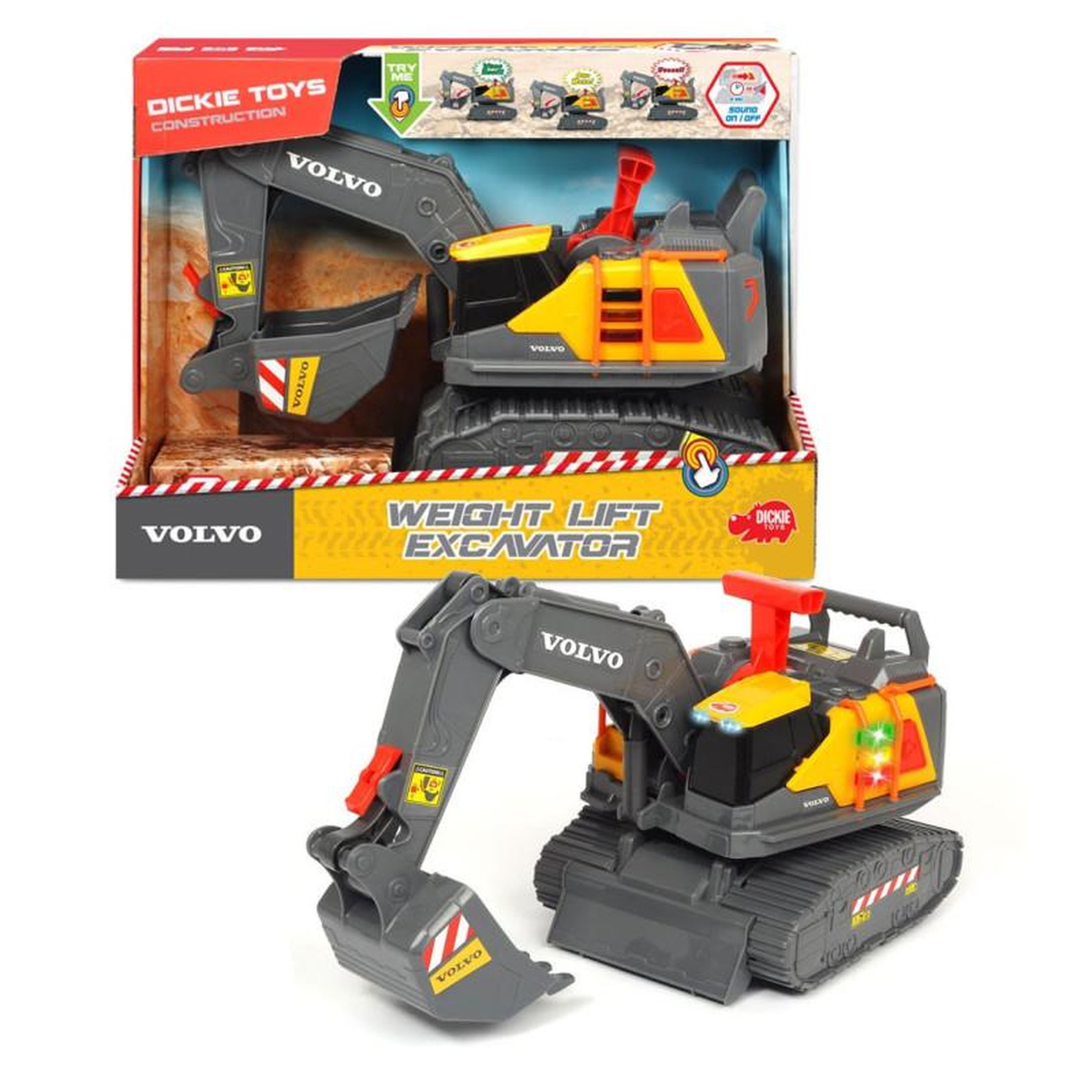Voir la diapositive 3 : Dickie Dickie Volvo Excavator