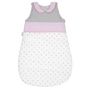 Voir la diapositive 1 : PTIT BASILE Gigoteuse coton bio gris et rose thème Claudine 
