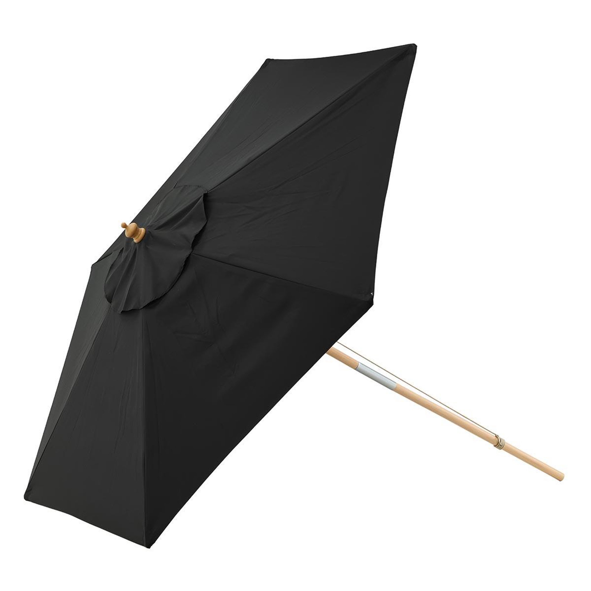 Paris Prix Parasol en bois  corypho  250cm noir