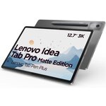 Lenovo Tablette Tactile Lenovo Idea Tab Pro Matte Edition 12,7 Wifi 128 Go Gris + Stylet Tab Pen Plus