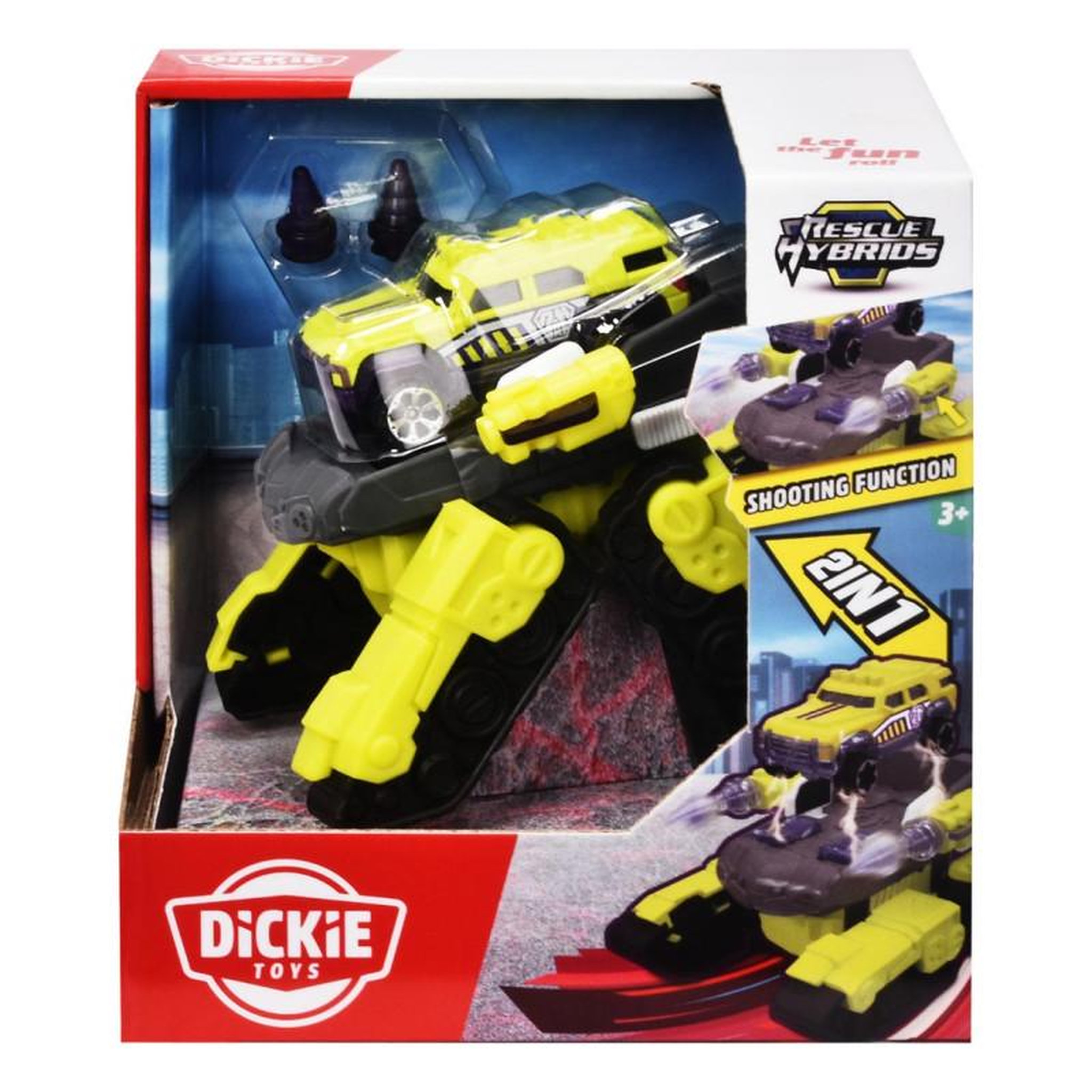 Voir la diapositive 2 : Dickie Dickie Spider Tank and Car 203792002
