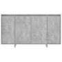Voir la diapositive 5 : VIDAXL Buffet gris beton 135x41x75 cm bois d'ingenierie