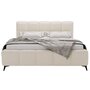 Voir la diapositive 4 : BEST MOBILIER Paulito - lit coffre - 180x200 cm - sommier inclus - en tissu bouclette