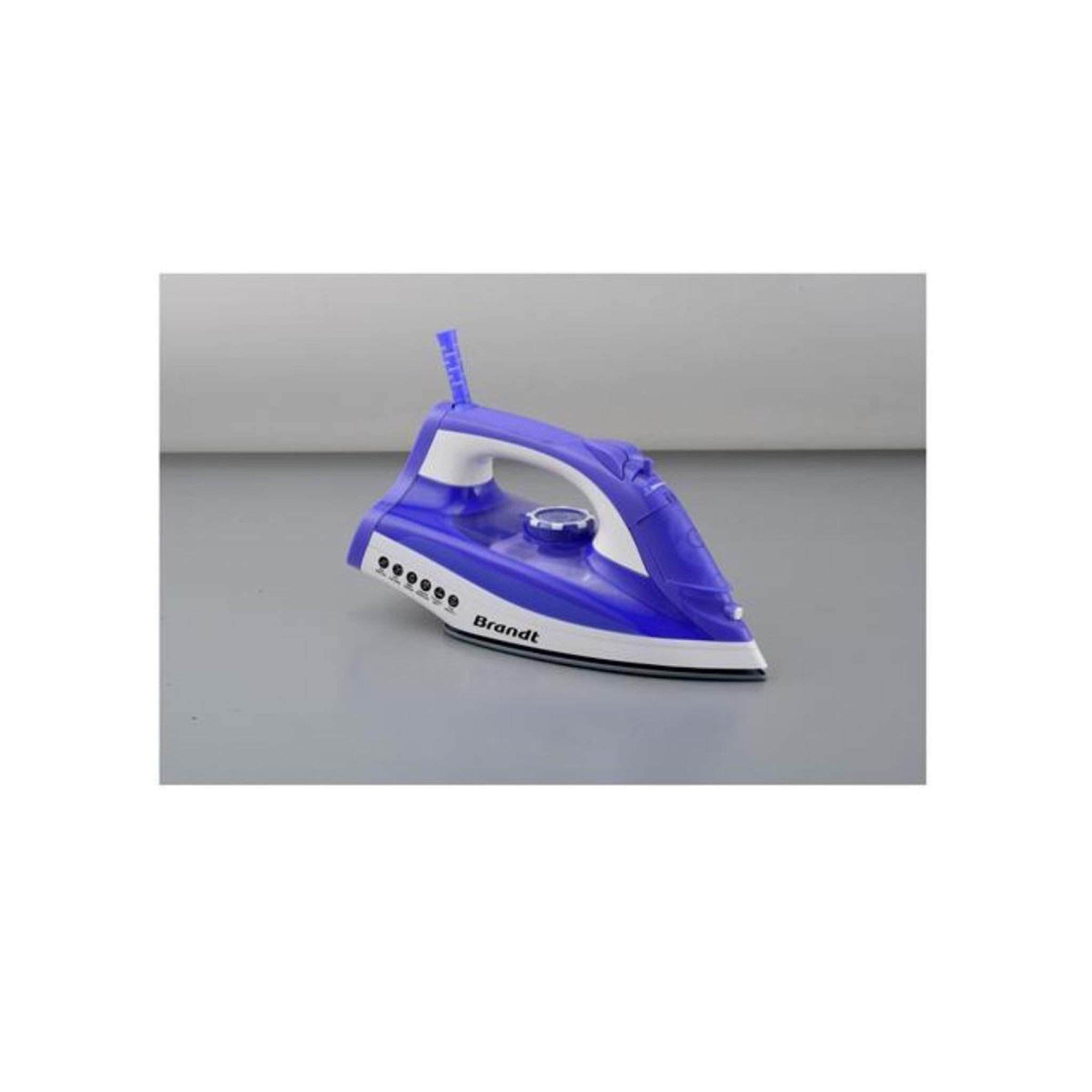 Voir la diapositive 3 : BRANDT Fer à repasser vapeur 2200w 25 g/min - bfv20v