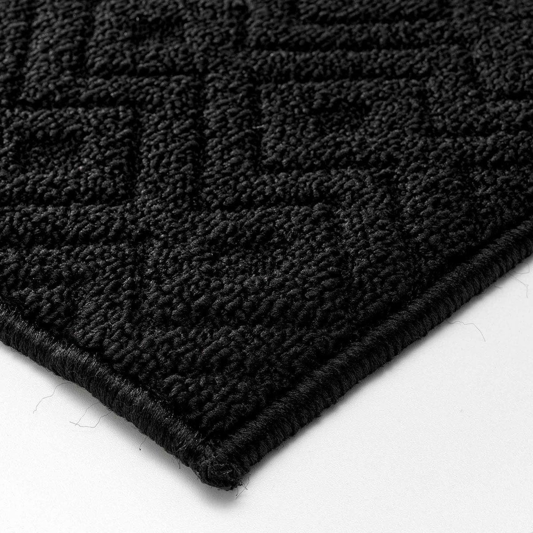 Voir la diapositive 2 : Douceur d'Intérieur Tapis multi-usage tissé  losi  50x120cm noir