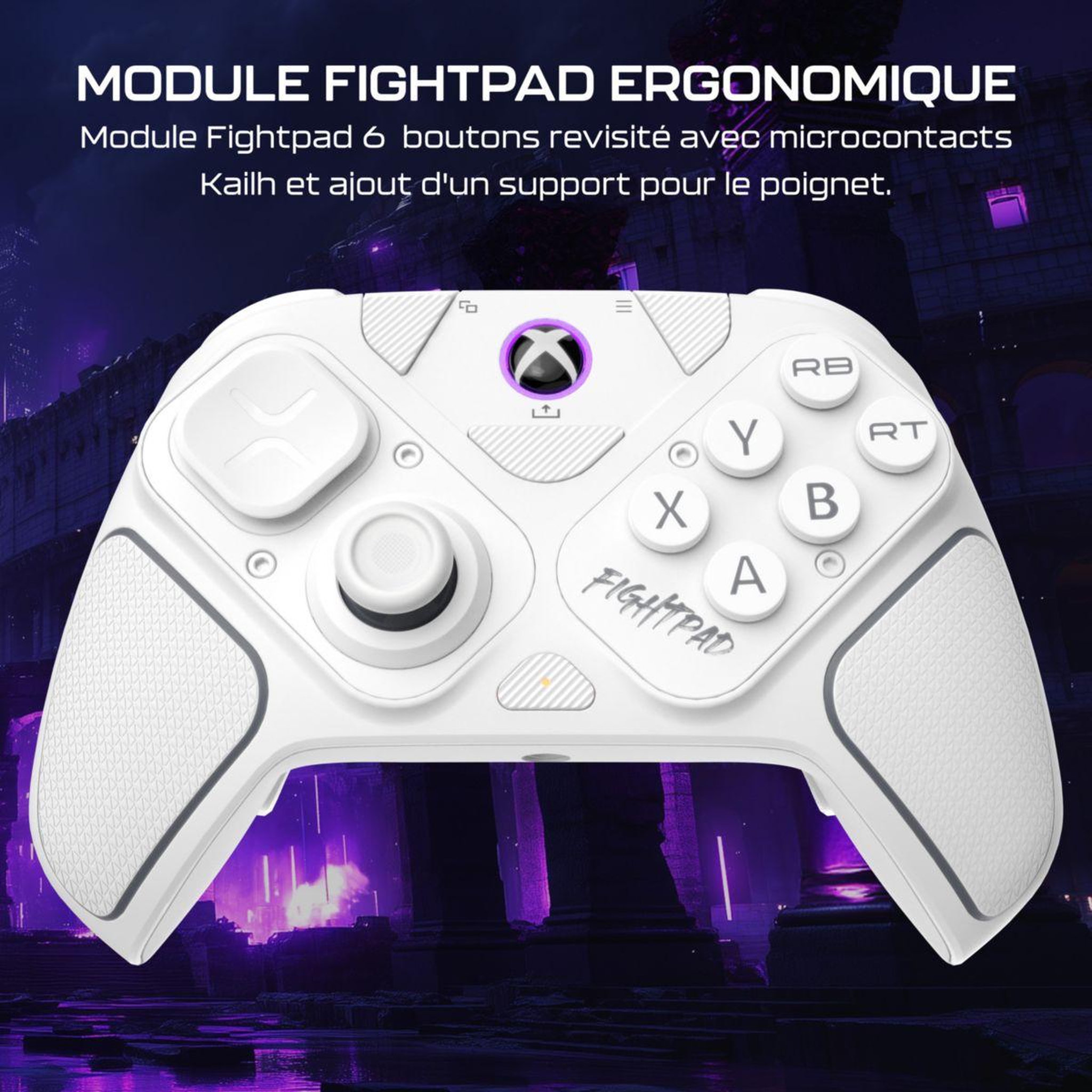 Voir la diapositive 4 : Turtle Beach Manette victrix pro bfg reloaded blanche