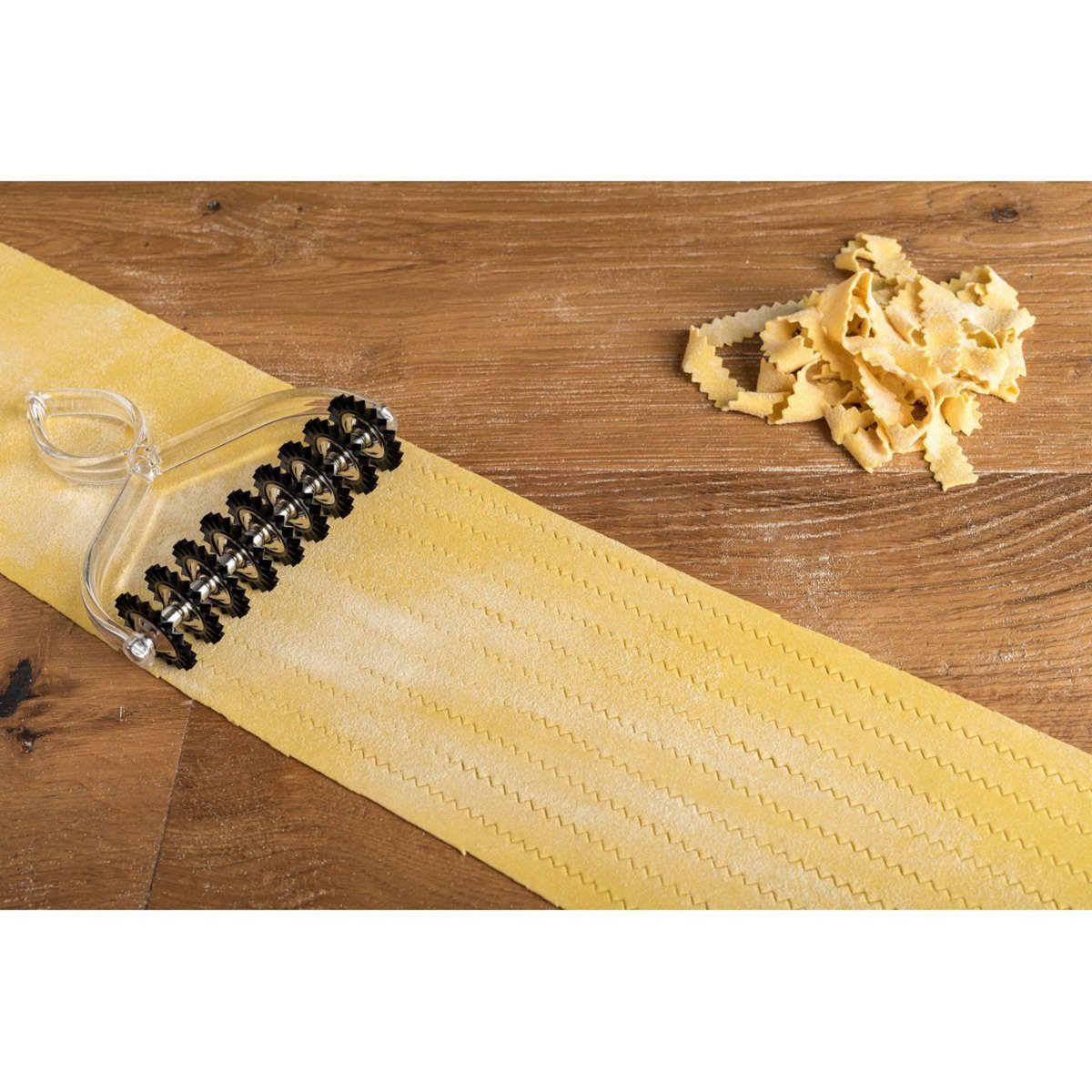 Marcato Décoration gâteau a pate reglable Pastabike transparent