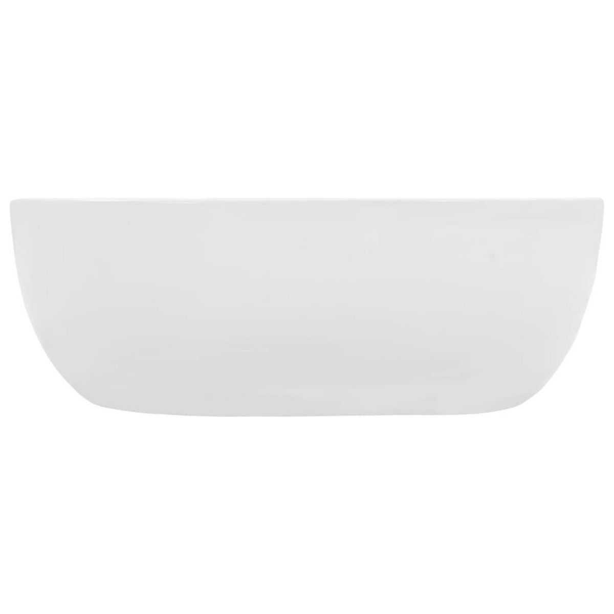 VIDAXL Lavabo 42,5x42,5x14,5 cm Ceramique Blanc