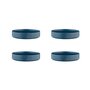Voir la diapositive 1 : BJORN Assiette creuse SCANDI Ø21,5cm - 4 pièces - Marine