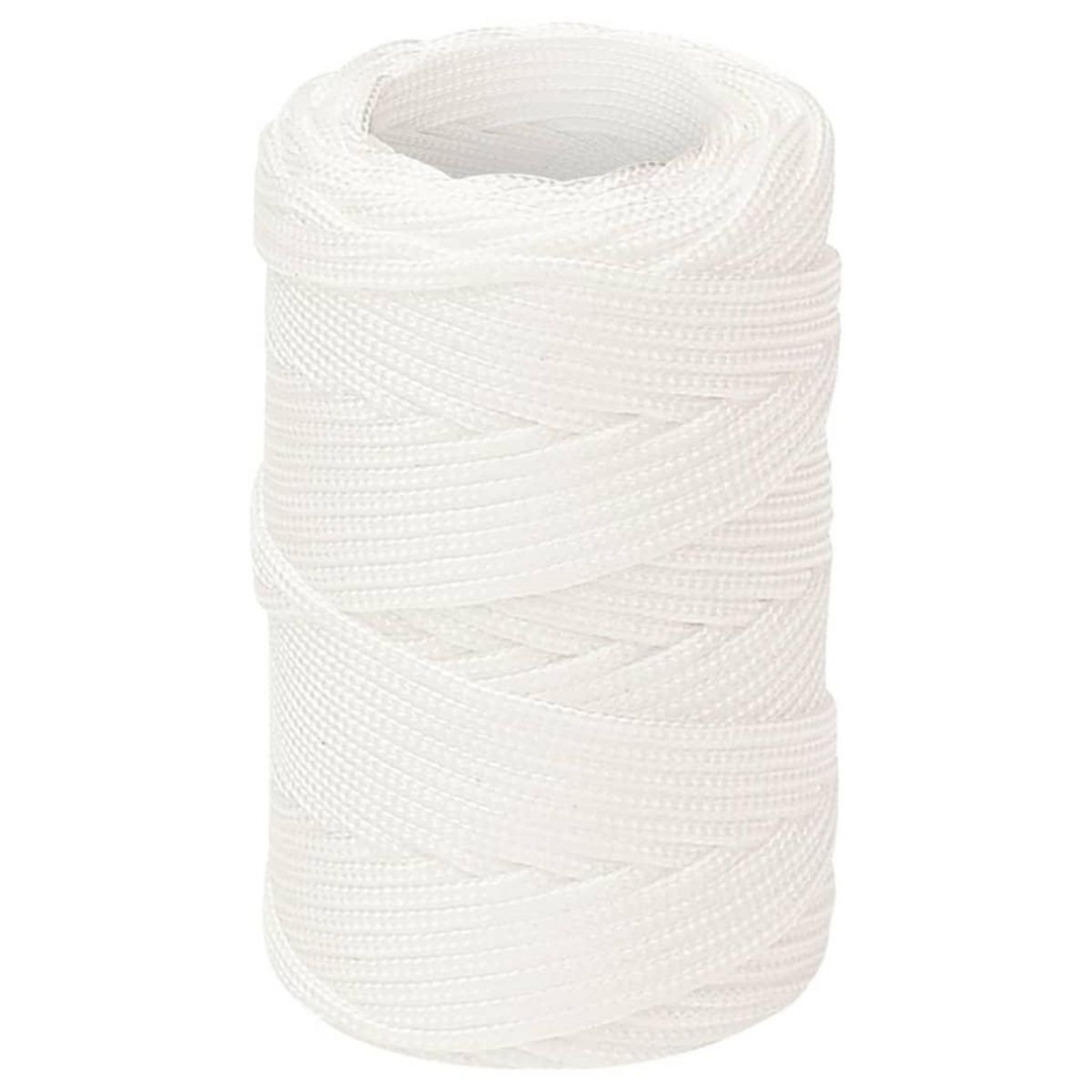 VIDAXL Corde de bateau Blanc complet 2 mm 50 m Polypropylene
