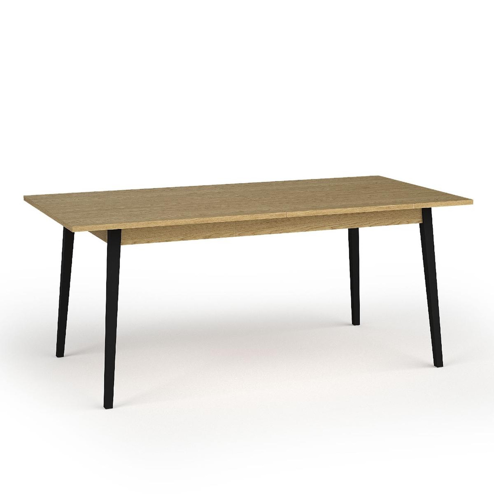 JLC KREATION Table de salle à manger extensible en bois dimitri