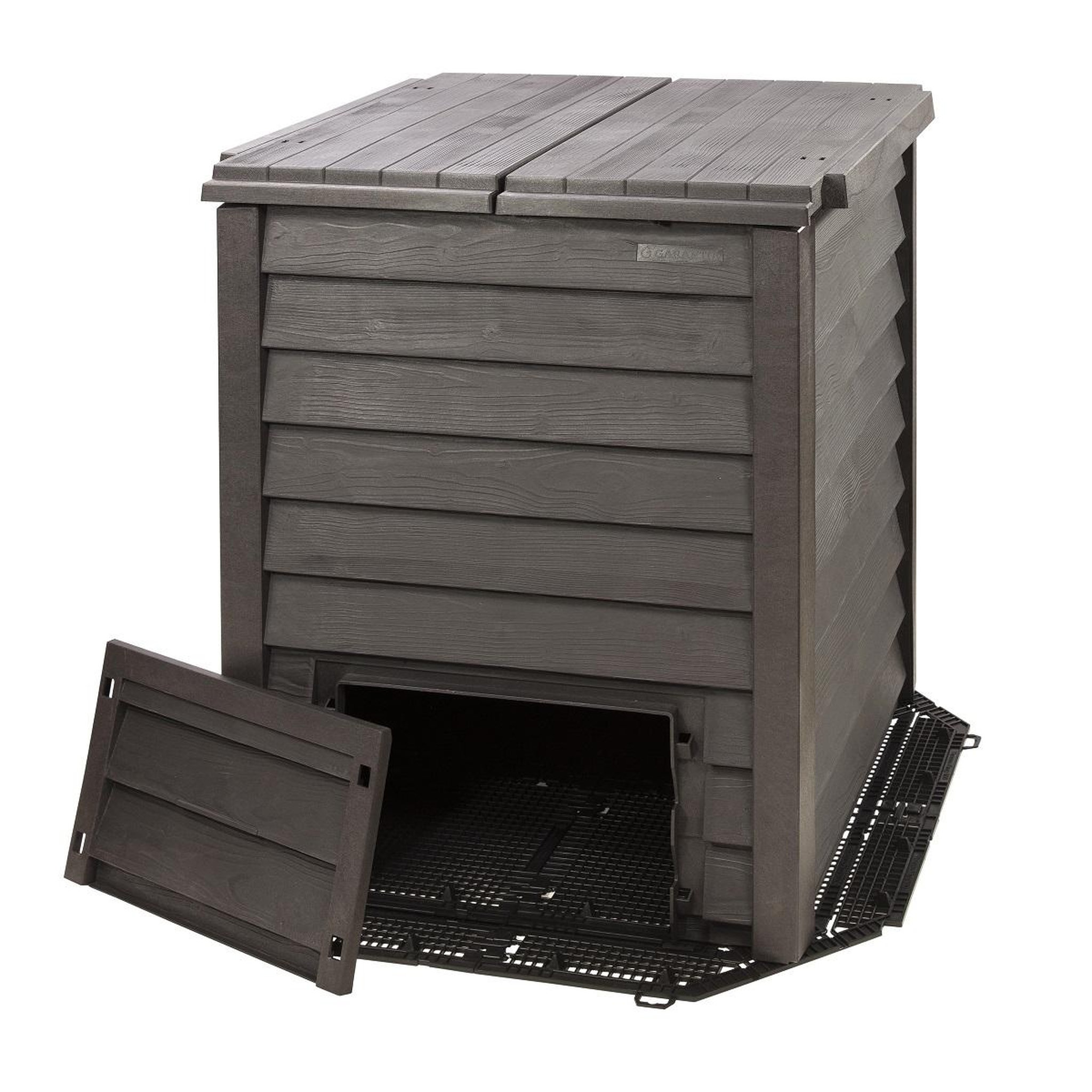 Voir la diapositive 2 : GARANTIA Composteur 600L Thermo Wood