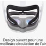Voir la diapositive 2 : META Interface faciale Quest 3 Ouverte