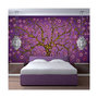 Voir la diapositive 1 : Paris Prix Papier Peint  Abstraction : Arbre Violet
