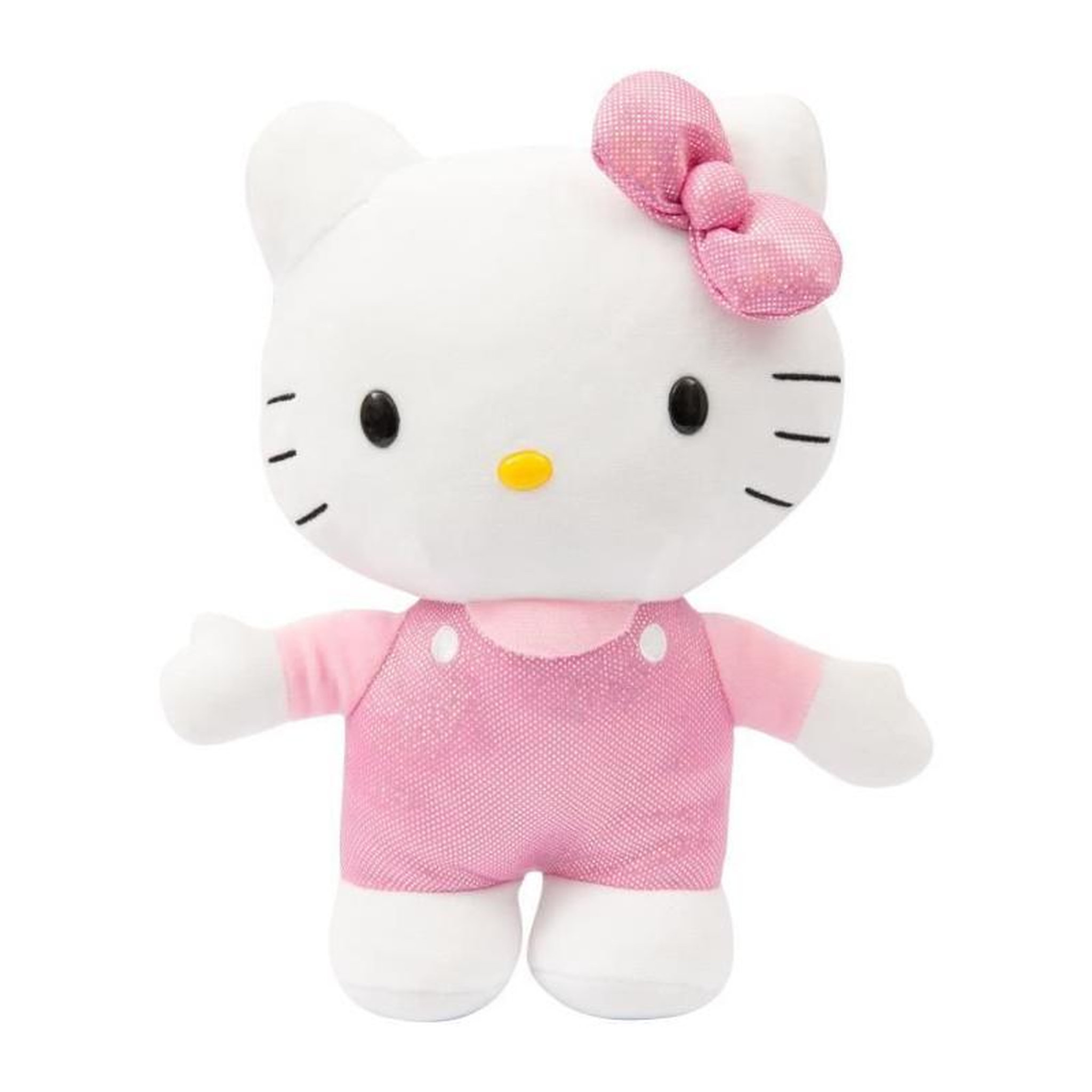 Voir la diapositive 2 : GPTOYS Peluche - GPTOYS - HELLO KITTY - HKT122 - Modele robe a poids rose - 30 cm - Des 3 ans