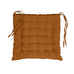 Paris Prix Galette de Chaise Matelassée  Essentiel  40x40cm Camel