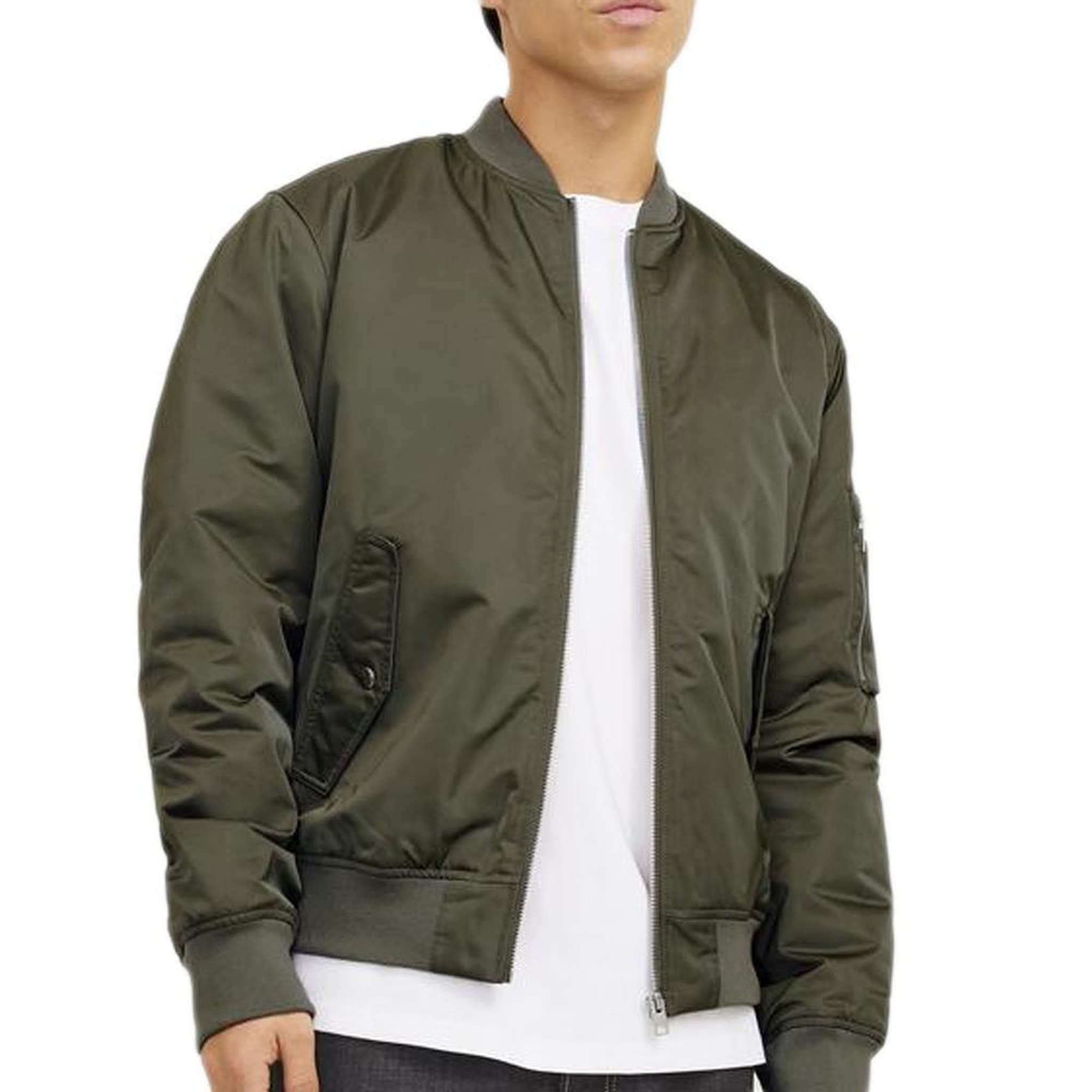 Jack & Jones Veste Homme Kaki Jack & Jones Cean. Coloris disponibles : Vert