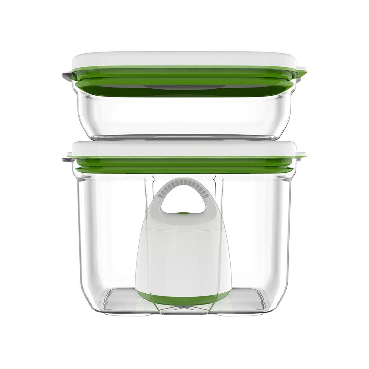 FOSA Boîte sous vide mise sous-vide et 2 recipients 100/230cl